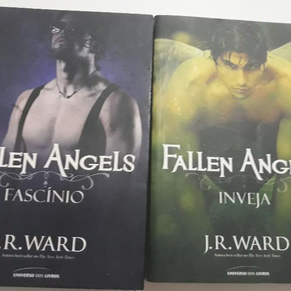 livros da série "fallen angels" fascínio e inveja