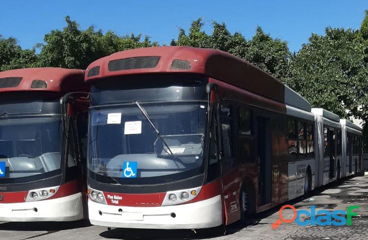 Ônibus Urbano Bi Articulado Volvo B12 Caio Top Buss Ano