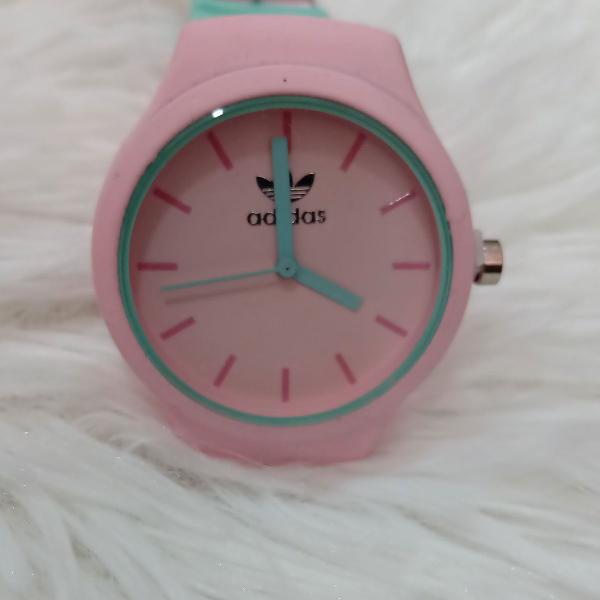 relógio Adidas silicone feminino