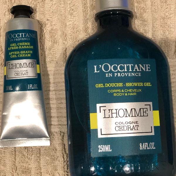 sabonete e creme loccitane