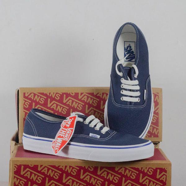 vans authentic azul