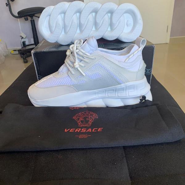 versace chain reaction white