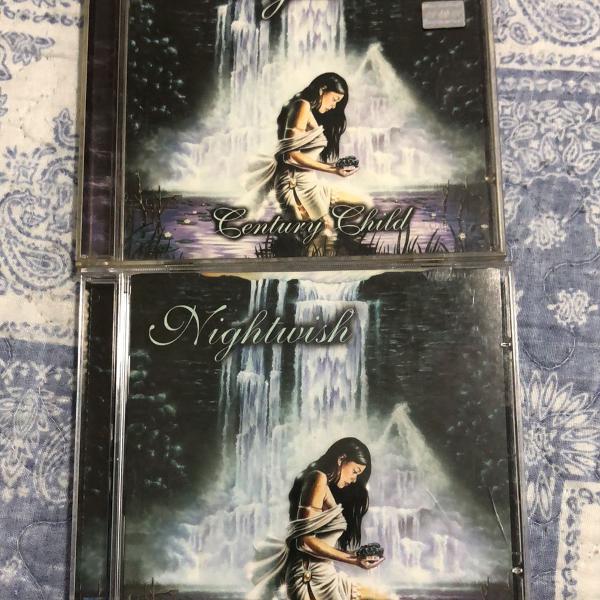 2 cds nightwish century child 2 edições diferentes do