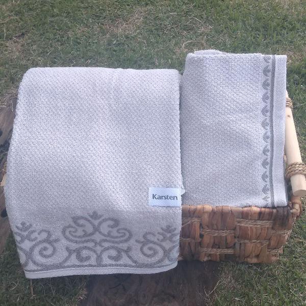 2 toalhas Karsten