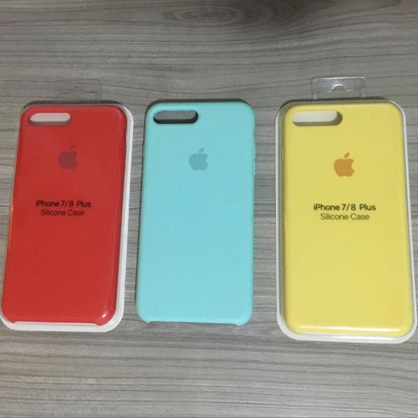 3 cases para iphone 7/8 plus original