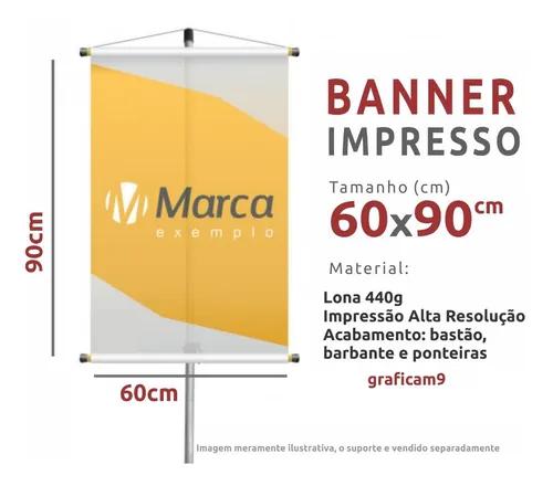 Banner Personalizado Faixa 60 X 90