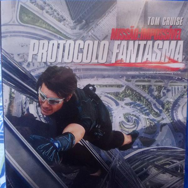 Blu ray Missão Impossível Protocolo Fantasma perfeito