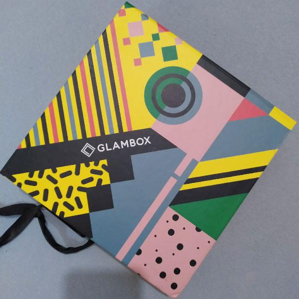 Caixa Glambox Organizadora Amarela