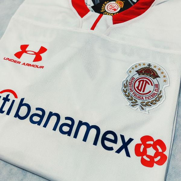 Camisa Toluca (MEX) 2019/20 Away (Tam M) PRONTA ENTREGA