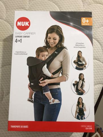 Canguru para bebê nuk 100% NOVO