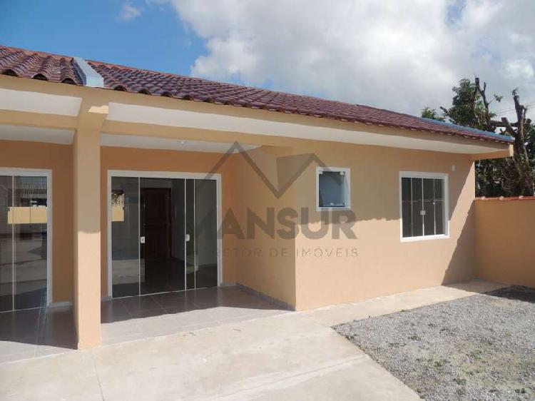 Casas novas com 54m² - Prontas para financiar