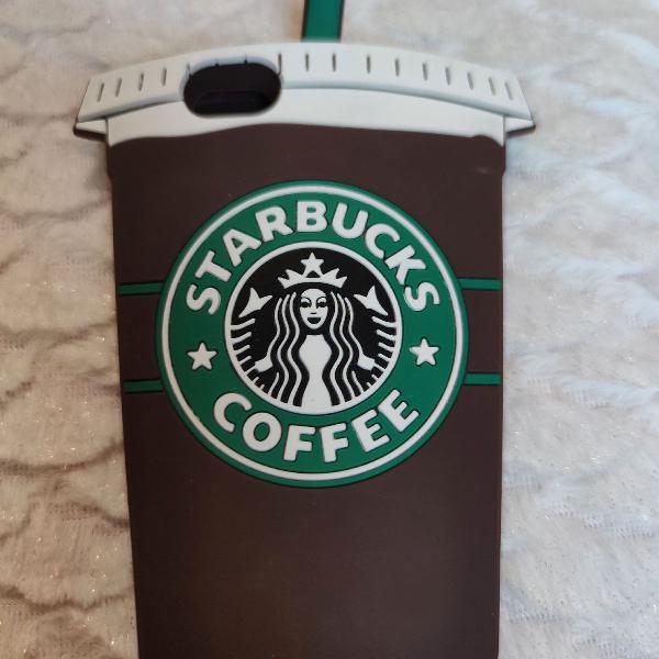 Case Starbucks para iPhone 5 e 5s capinha de celular