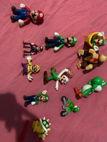Coleção de bonecos da Nintendo
