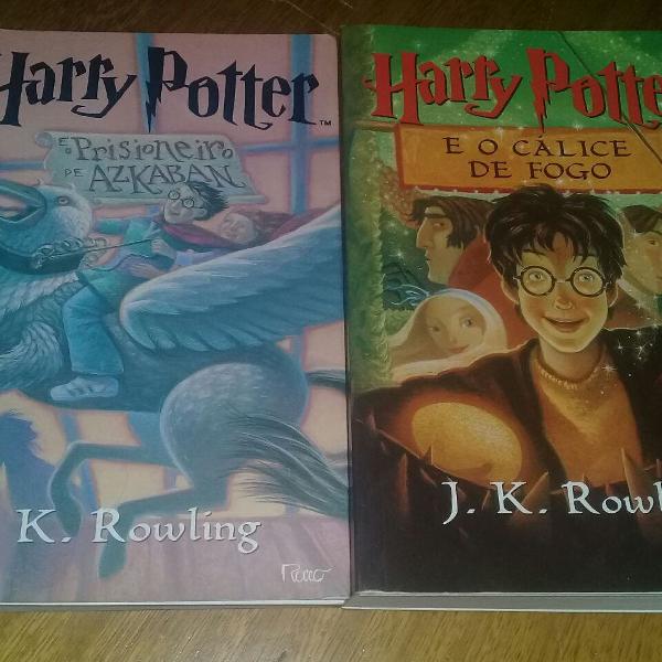 Combo 2 livros Harry Potter