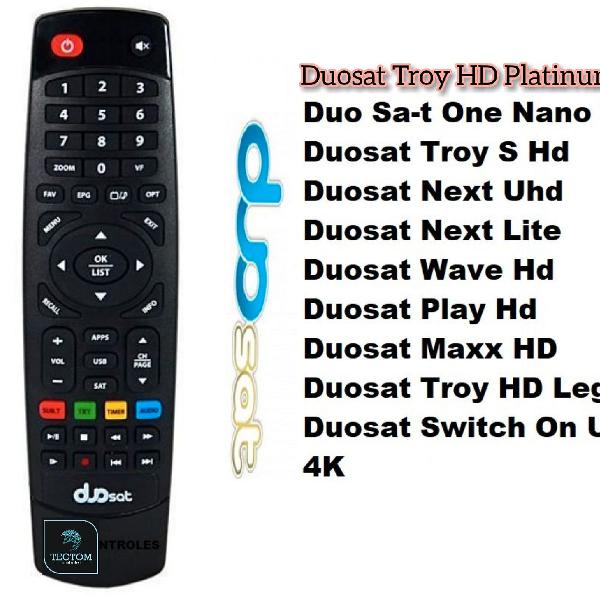 Controle remoto Universal para Todos Duosat , prodigy,