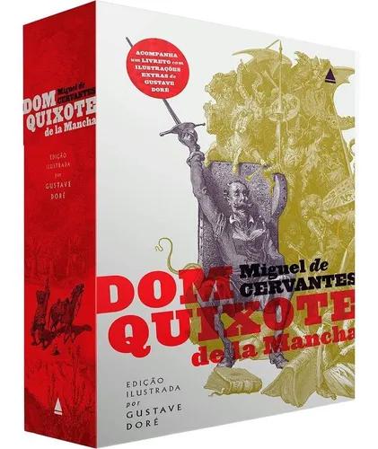 Dom Quixote De La Mancha Box 2 Livros + Brinde + Frete