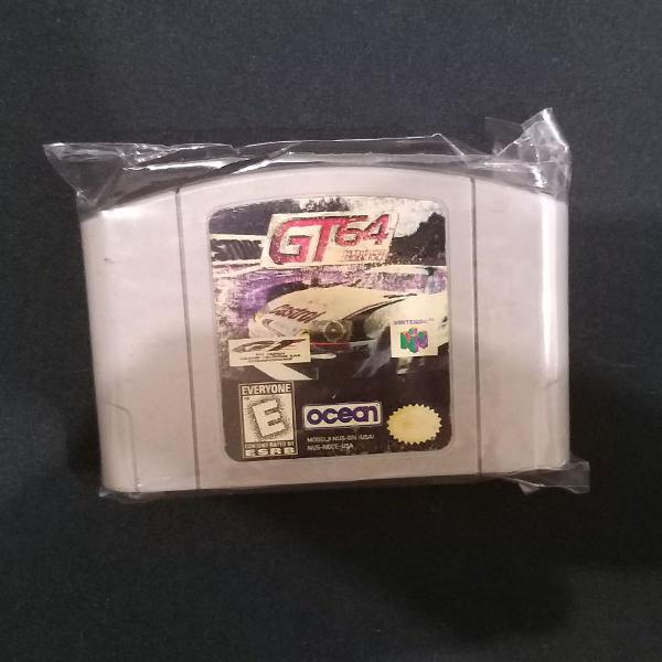 Fita GT64 - Nintendo 64 Original Americana, bem conservada.