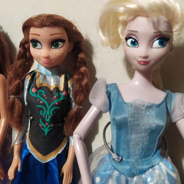 Frozen Elza + Ana Elza articulada Barbie de coleção