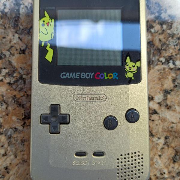 Game Boy Color Gold And Silver Edition
