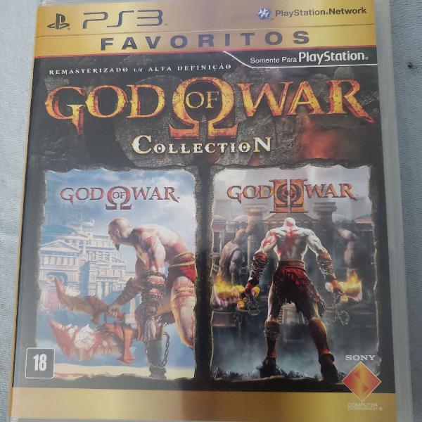 God Of War I e II para PS3