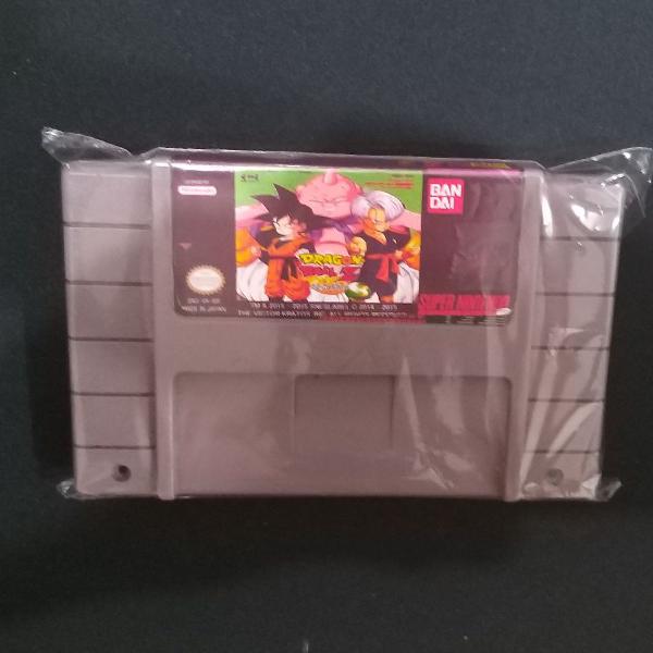 Jogo DRAGON BALL Z - paralelo LABLE LINDA. Super Nintendo.