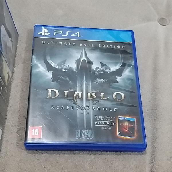 Jogo Diablo PS4, CD sem risco. 100%