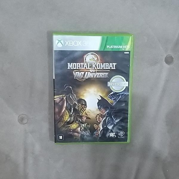 Jogo Mortal Kombate VS DC Universe Xbox 360 ORIGINAL
