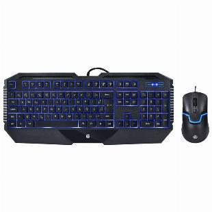 KIT TECLADO E MOUSE HP GAMER - GK1100 BLACK - HP