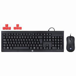 KIT TECLADO E MOUSE HP GAMER - KM100 BLACK - HP