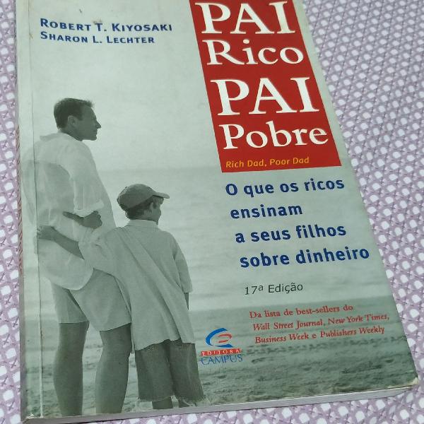 Livro Pai Rico Pão Pobre