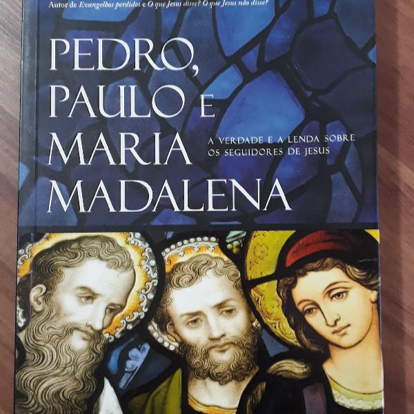 Livro "Pedro, Paulo e Maria Madalena"