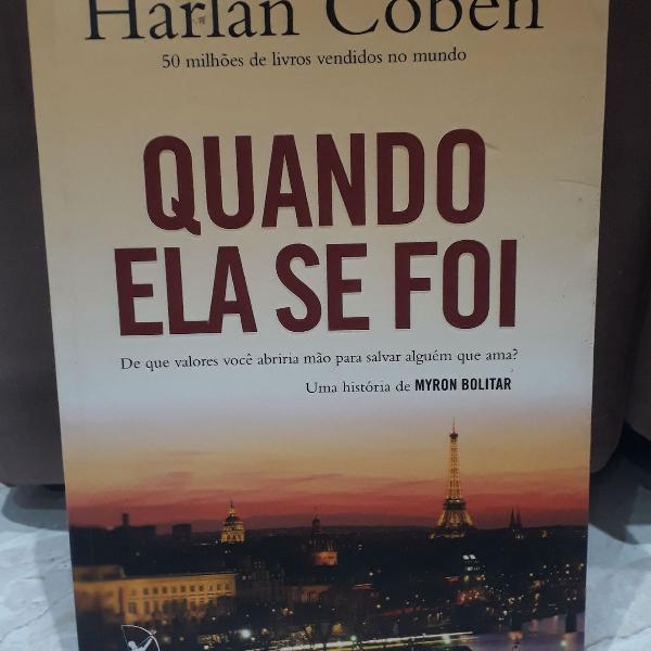 Livro Quando ela se foi - Harlan Coben
