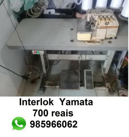 Maquina de costurar interlok yamata