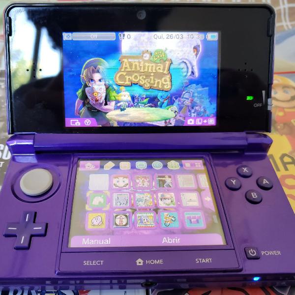 Nintendo 3DS Roxo