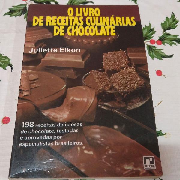 O livro de receitas culinárias de chocolate