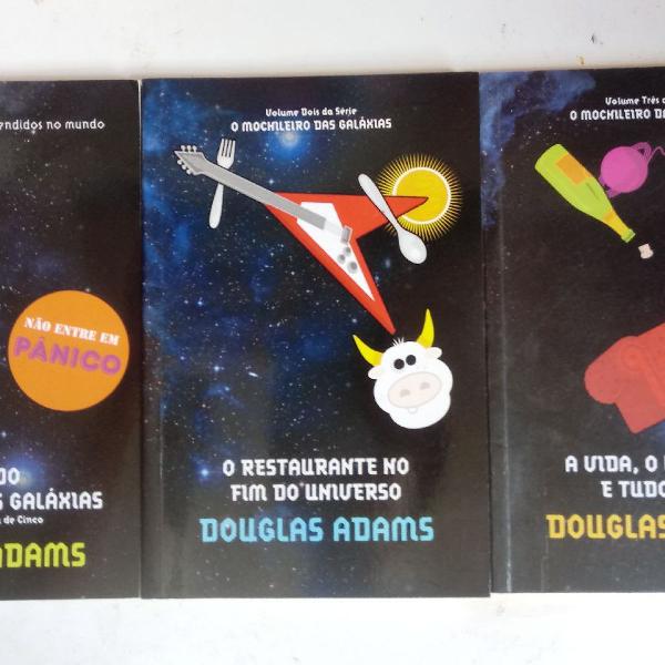 O mochileiro das galáxias: três primeiros volumes- Douglas