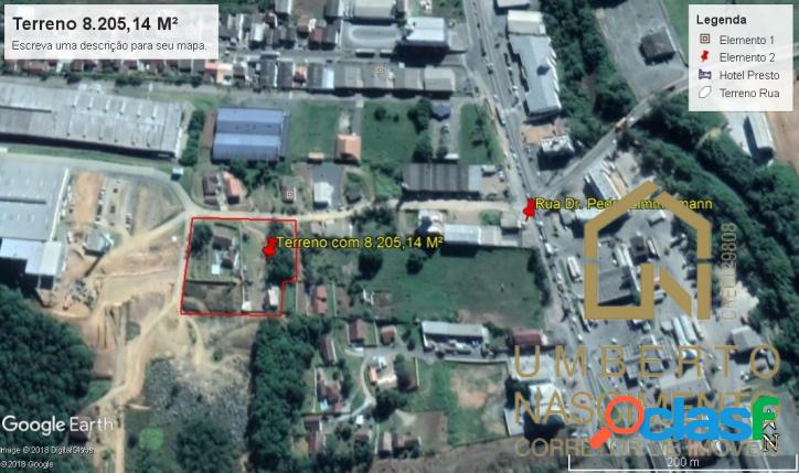 Terreno Área Industrial bairro Itoupavazinha Blumenau SC