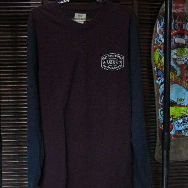 Vans camiseta manga longa - original