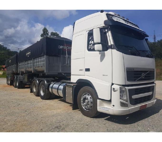 Volvo Fh 460 6x4 Ishift Globetrotter Bicaçamba 7 Eixos 2014