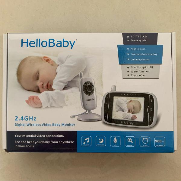 babá eletrônica hello baby
