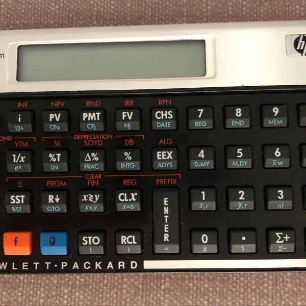 calculadora financeira hp12c - platinum