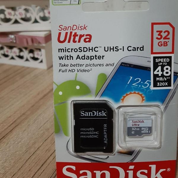 cartão de memória 32G, SANDISK