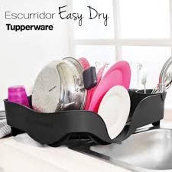 escorredor louça tupperware preto