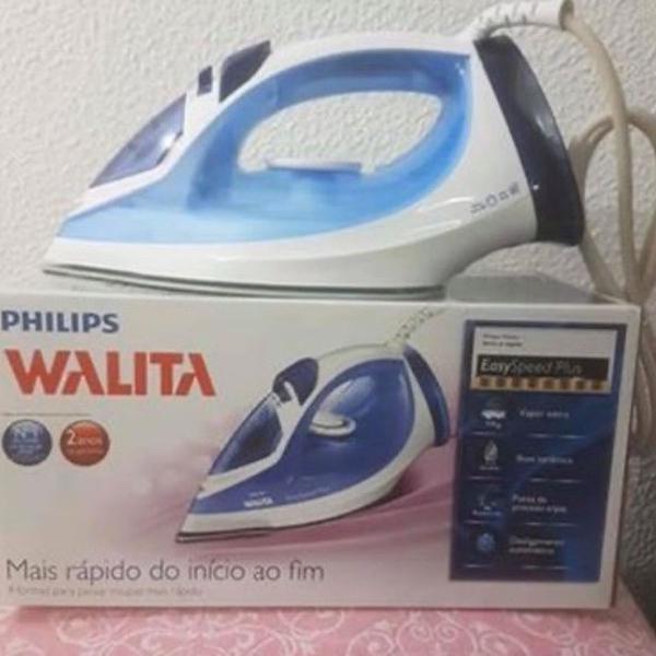 ferro a vapor easyspeed plus 1400w 127v philips walita- 2