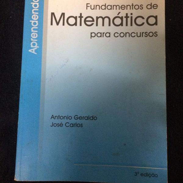 fundamentos da matemática para concursos