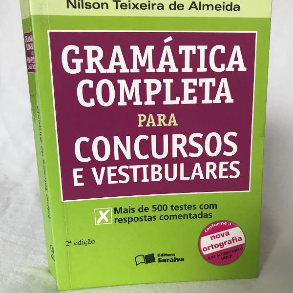 gramática completa para concursos e vestibulares