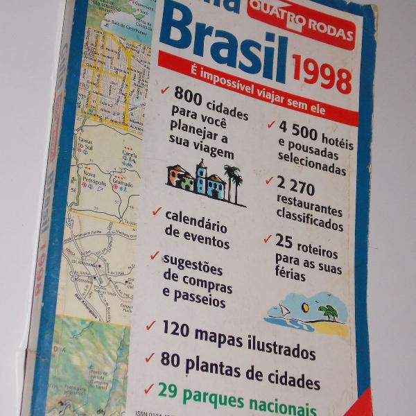guia quatro rodas brasil 1998