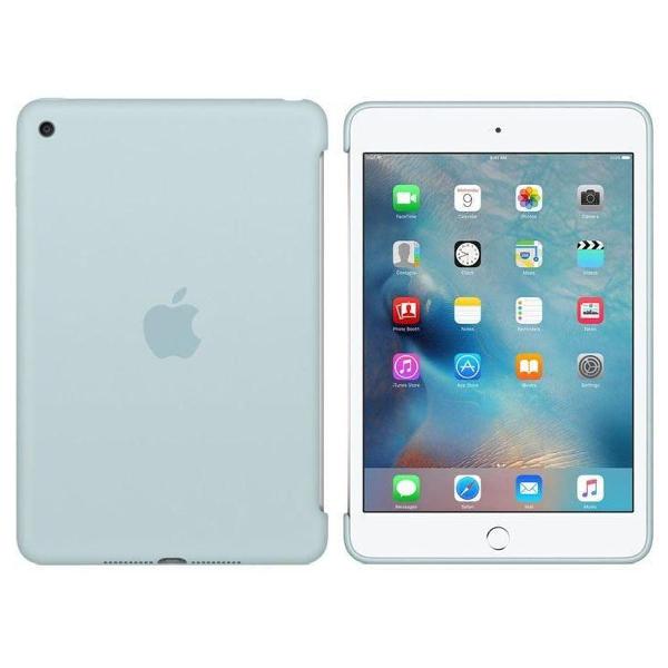 ipad mini 4 apple case de silicone turquesa