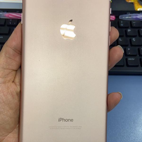 iphone 7 plus - 128 gb rosê