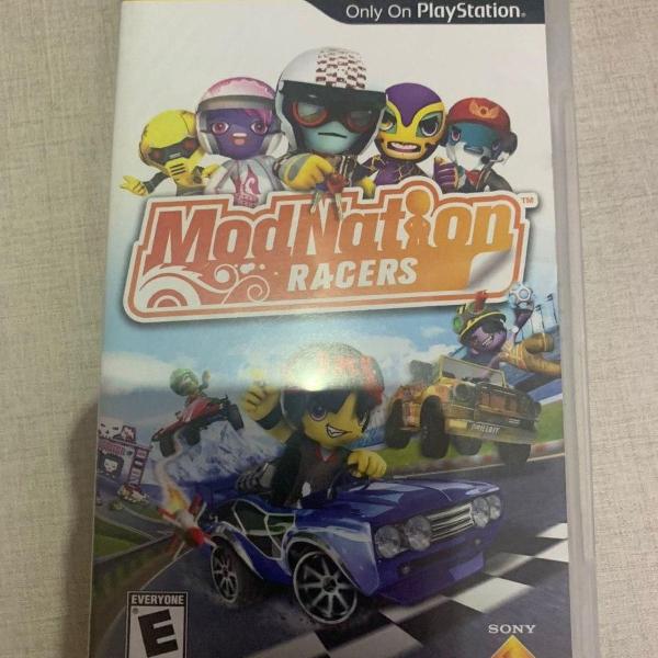 jogo modnation racers - psp